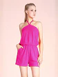 Romper Americano Verde Esmeralda y Fucsia para Mujer - Miniatura 2
