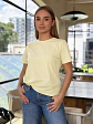Camiseta básica en algodón para mujer  - Miniatura 1