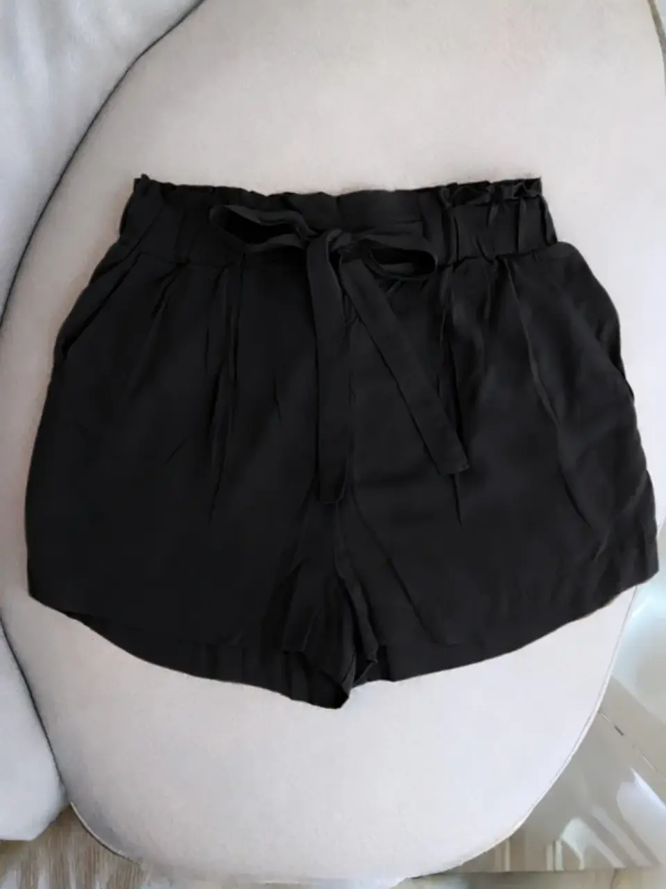 Short Americano Beige y Negro para Mujer 1