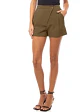 Short Americano Rosado y Verde Oliva para Mujer - Miniatura 2