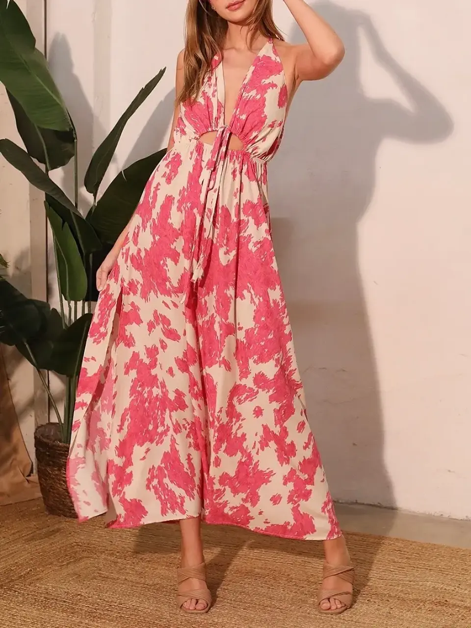 Vestido Americano Estampado para Mujer 1
