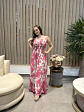 Vestido Americano Estampado para Mujer - Miniatura 3