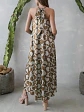 Vestido Colección Americana Estampado en Seda para Mujer - Miniatura 2