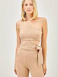 Blusa American Collection Negra y Beige para Mujer - Miniatura 3