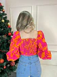 Top Corto Naranja para Mujer - Miniatura 2