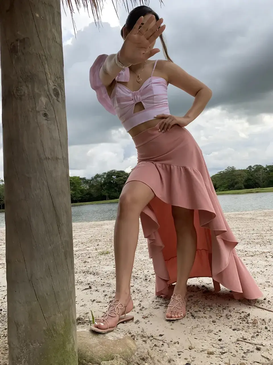 Top Corto en Varios Colores Rosa para Mujer 2