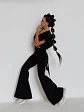 Pantalón Nude y Negro para Mujer - Miniatura 1