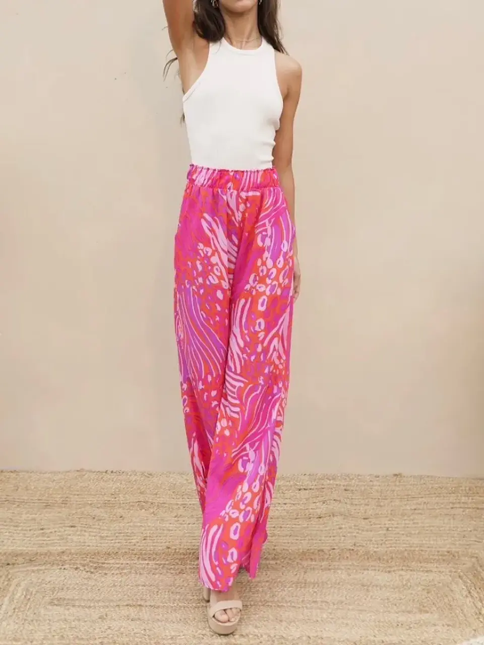 Pantalón Americano Animal Print para Mujer 1
