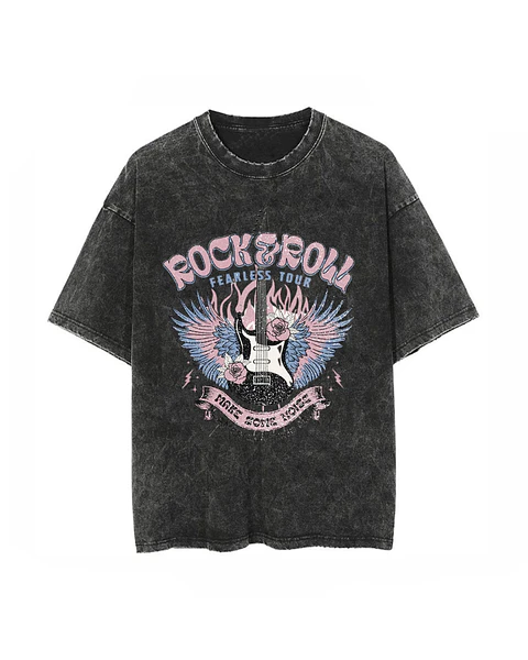 POLERA ROCK AND ROLL