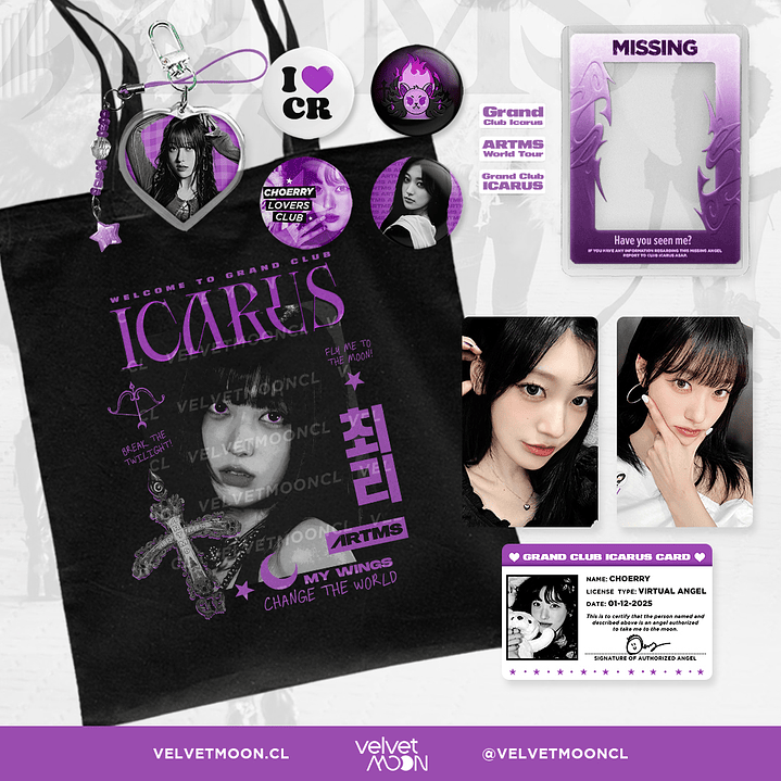 TOTE BAG KIT ARTMS CHOERRY 1