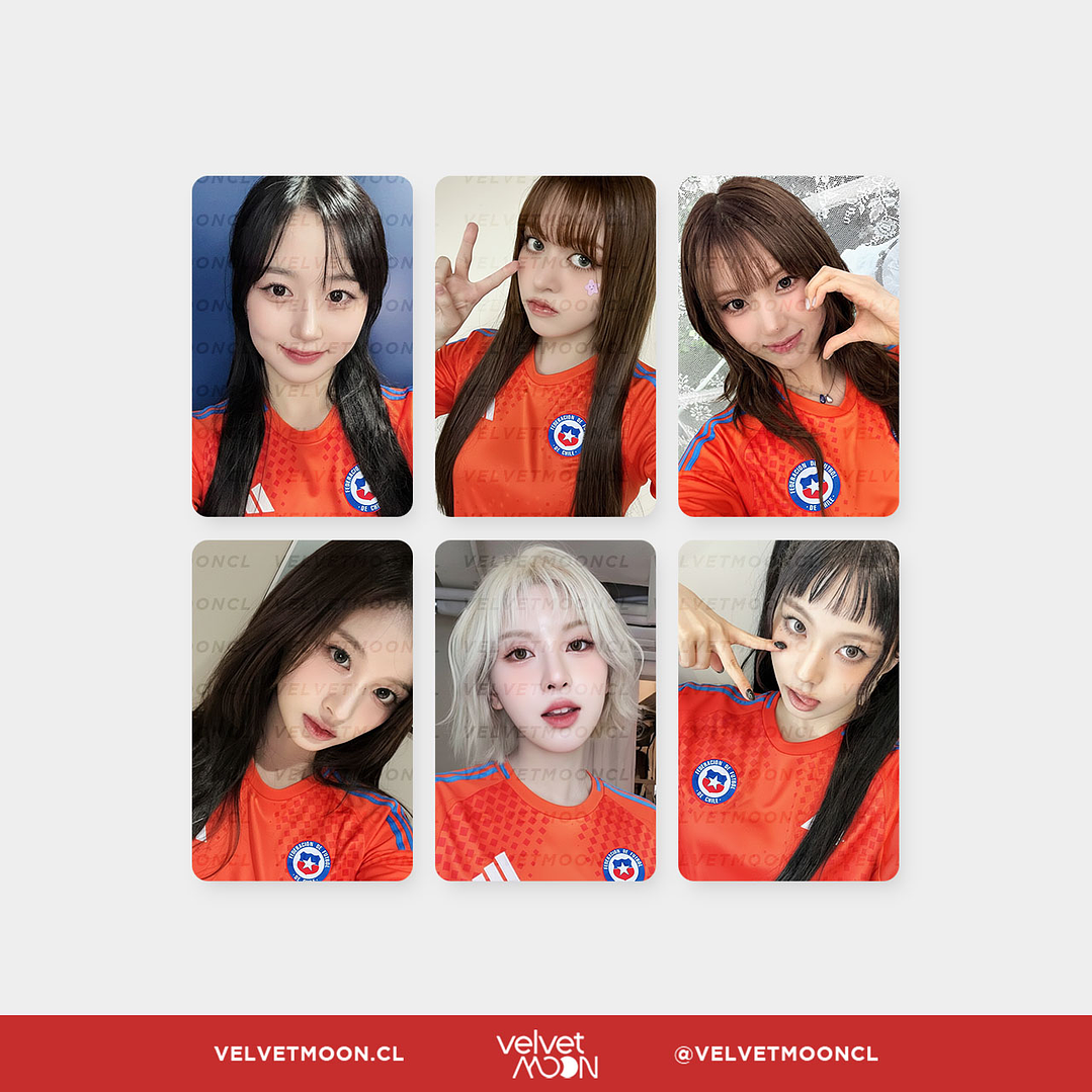 PHOTOCARD FANMADE NMIXX SELECCIÓN CHILENA 1