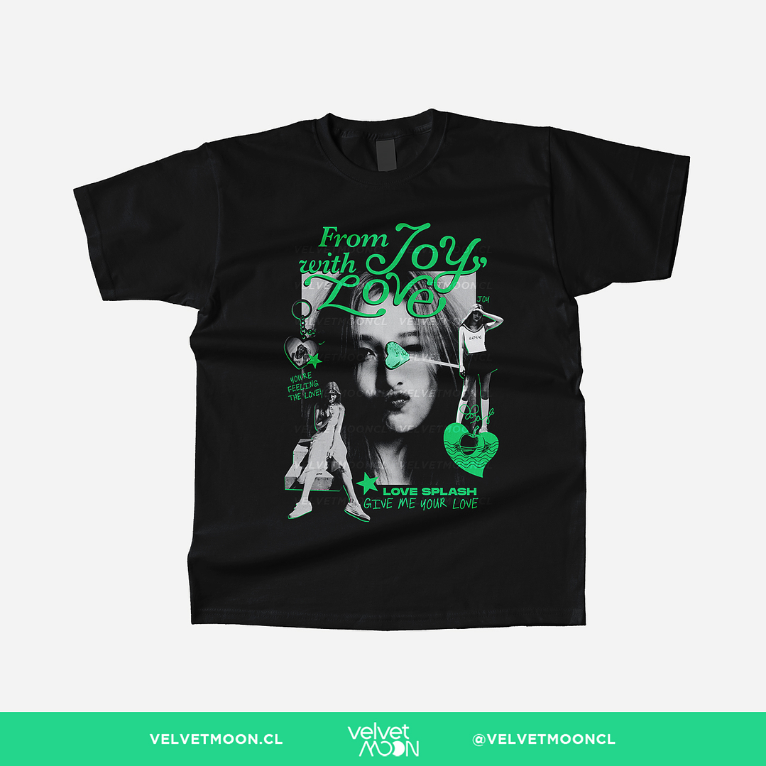 POLERA RED VELVET JOY FROM JOY WITH LOVE 1