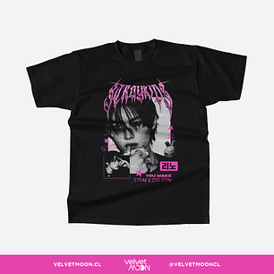 POLERA STRAY KIDS LEE KNOW PINK