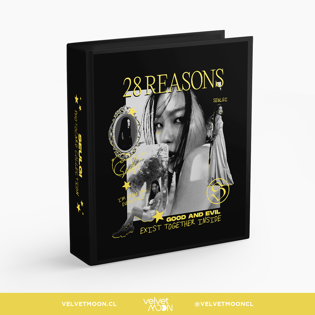 BINDER A4 RED VELVET SEULGI 28 REASONS 1