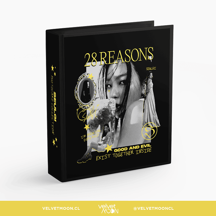 BINDER A4 RED VELVET SEULGI 28 REASONS 1