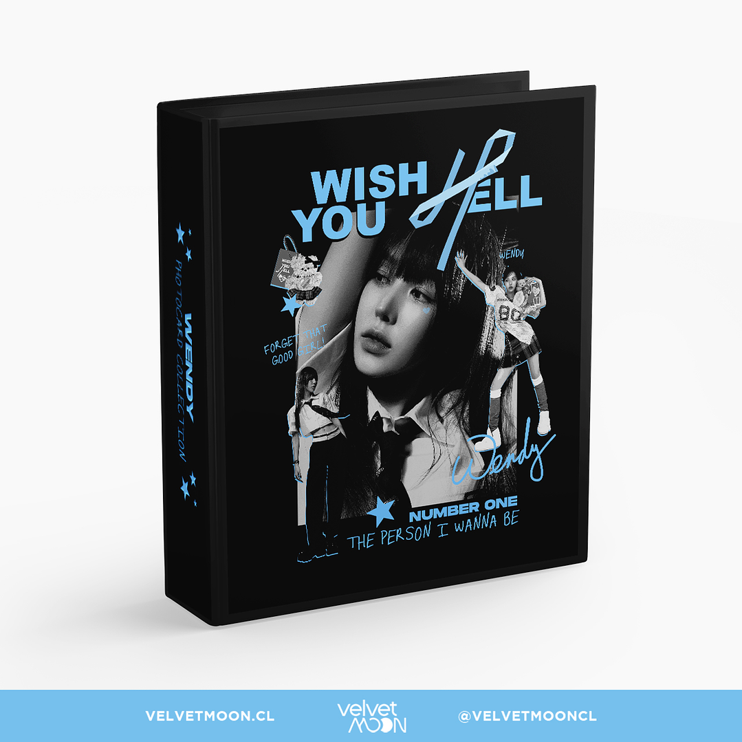 BINDER A4 RED VELVET WENDY WISH YOU HELL 1