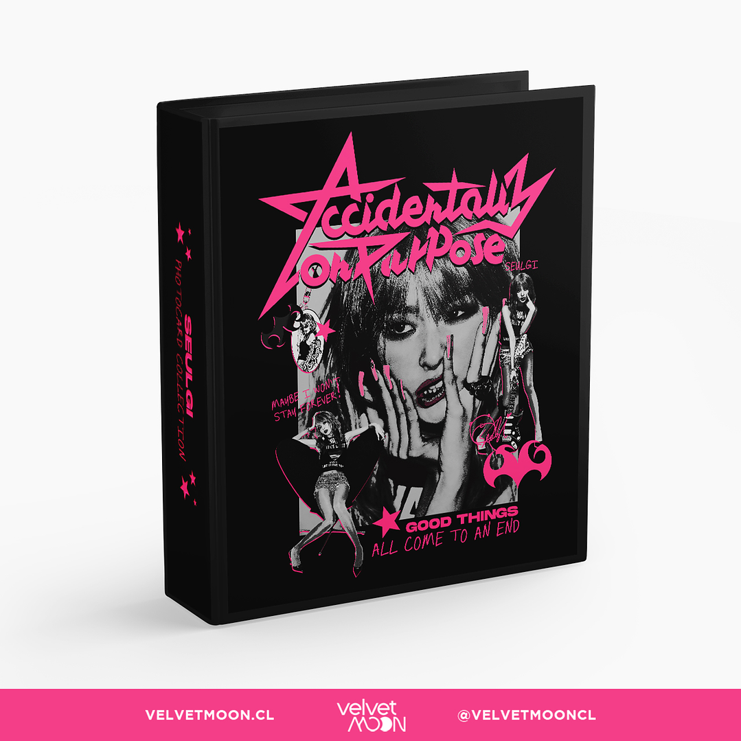 BINDER A4 RED VELVET SEULGI ACCIDENTALLY ON PURPOSE 1