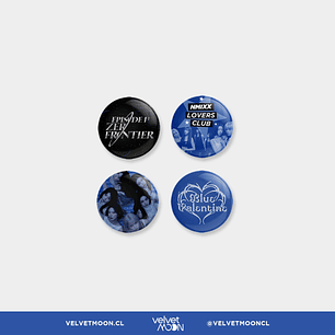SET PINS NMIXX BLUE VALENTINE