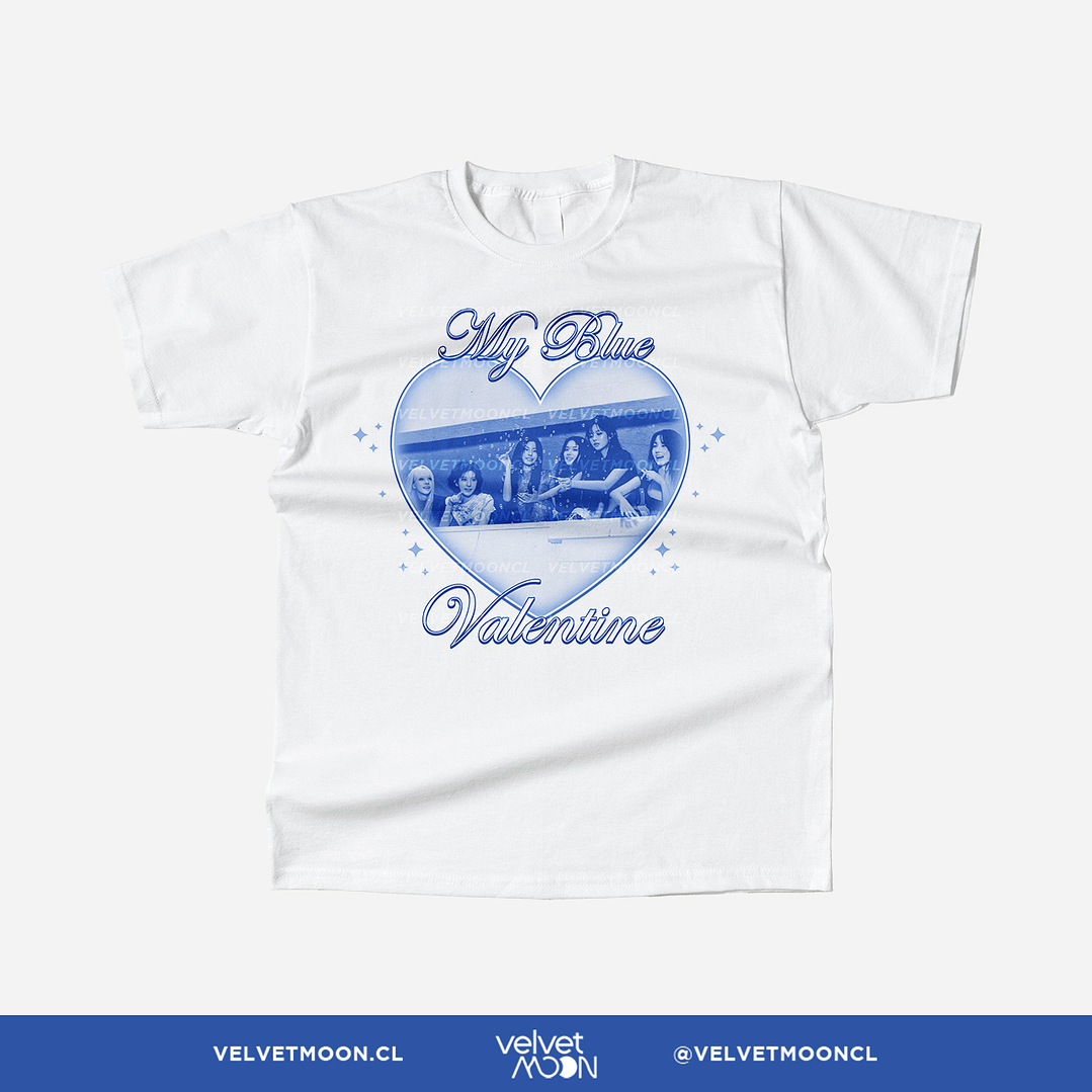 POLERA NMIXX BLUE VALENTINE 1