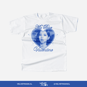 POLERA NMIXX BAE BLUE VALENTINE