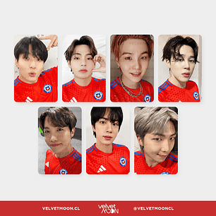 PHOTOCARD FANMADE BTS SELECCIÓN CHILENA
