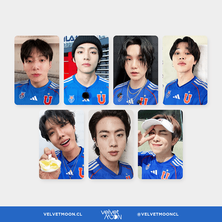 PHOTOCARD FANMADE BTS U DE CHILE 1