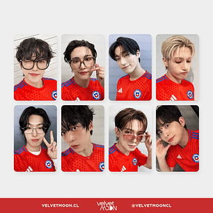 PHOTOCARD FANMADE ATEEZ SELECCIÓN CHILENA