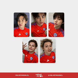 PHOTOCARD FANMADE CORTIS SELECCIÓN CHILENA