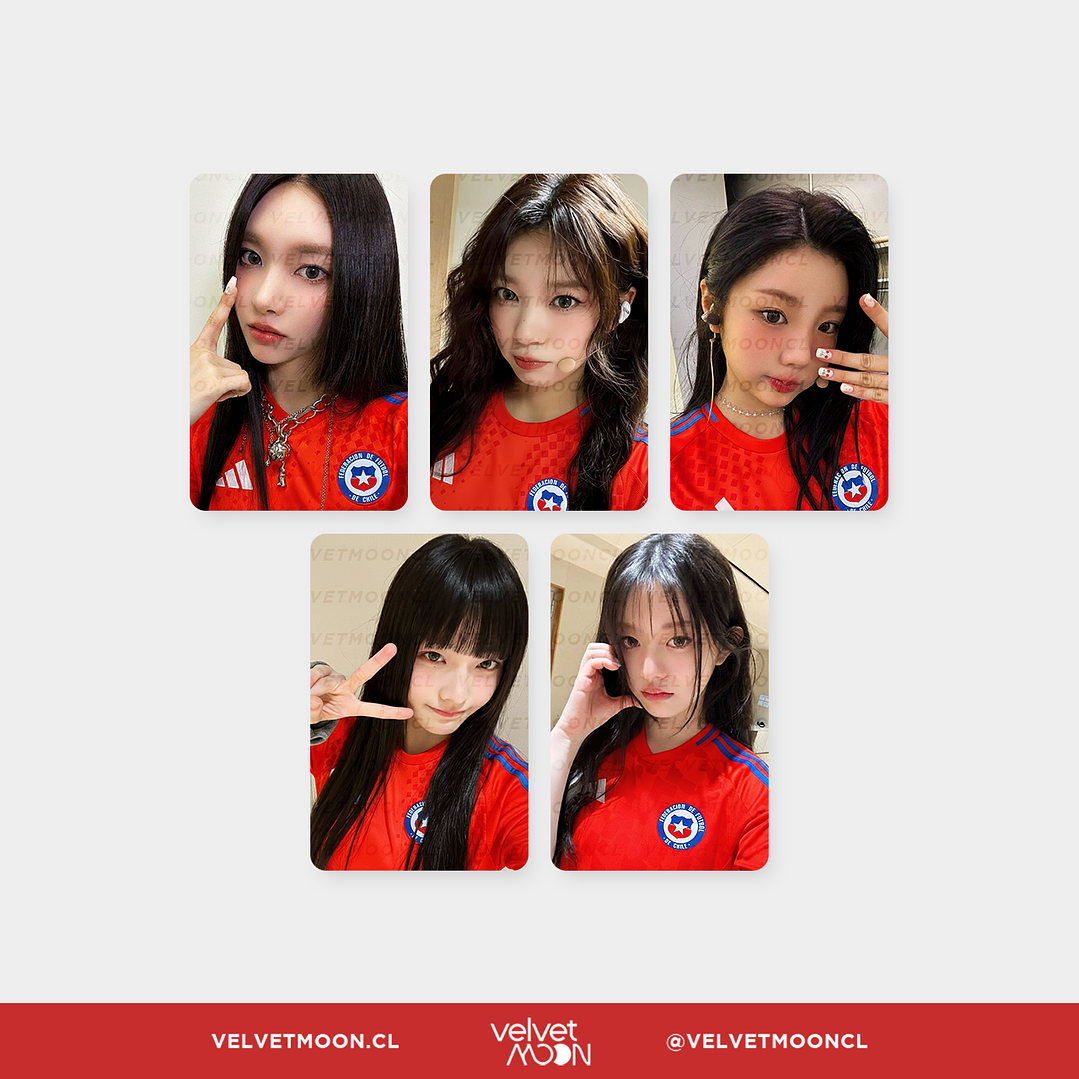 PHOTOCARD FANMADE ILLIT SELECCIÓN CHILENA 1
