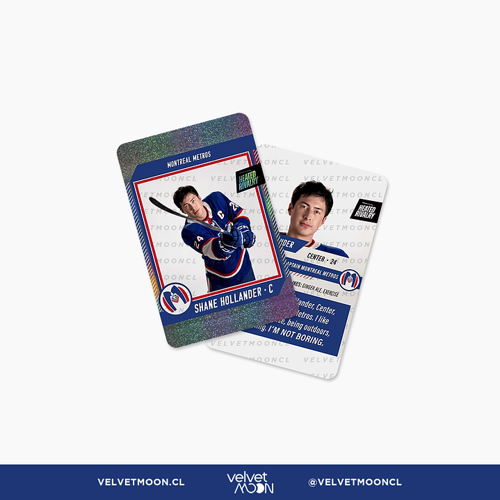 PHOTOCARD HOLOGRÁFICA HEATED RIVALRY 1