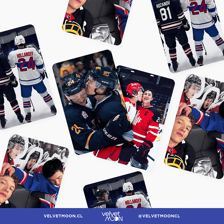 SET PHOTOCARDS HEATED RIVALRY 1