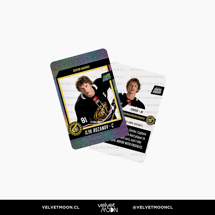 PHOTOCARD HOLOGRÁFICA HEATED RIVALRY 2