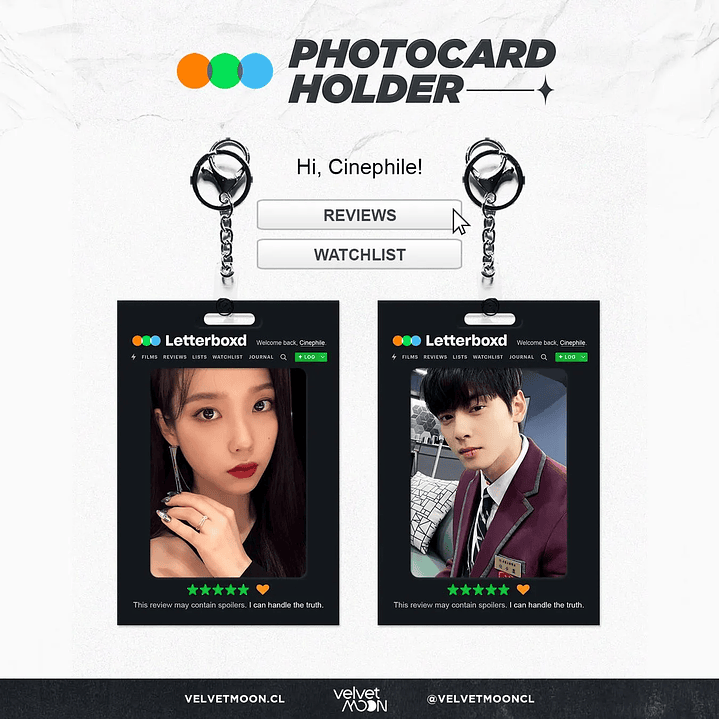 PHOTOCARD HOLDER LETTERBOXD 1