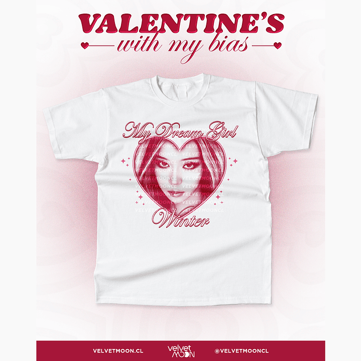 VALENTINES WITH MY BIAS POLERA MY DREAM BOY/GIRL 1