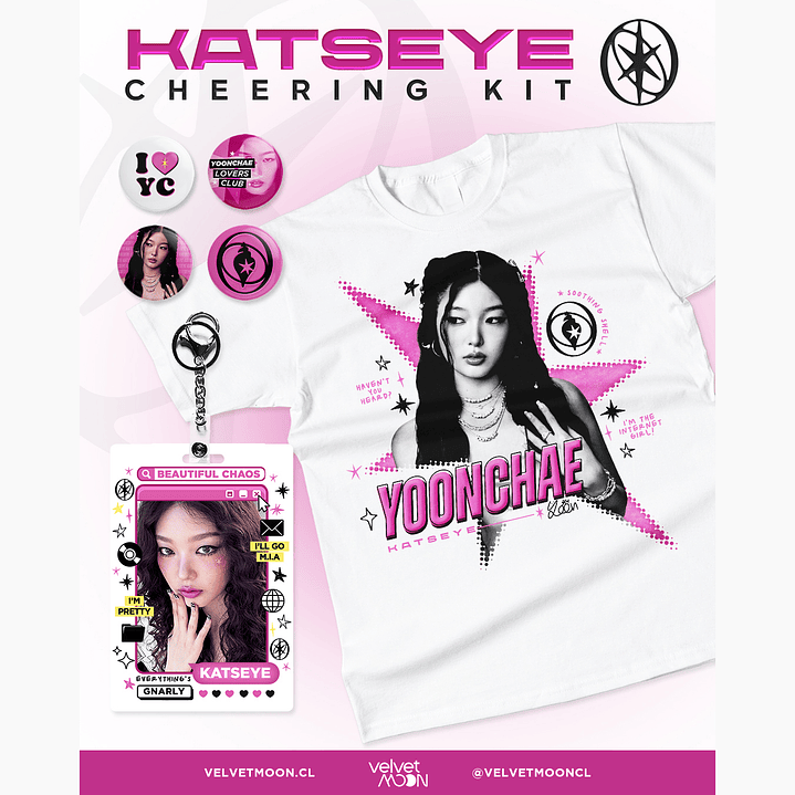 CHEERING KIT KATSEYE YOONCHAE 1