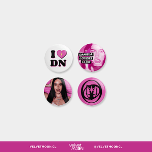 SET PINS KATSEYE DANIELA PINK