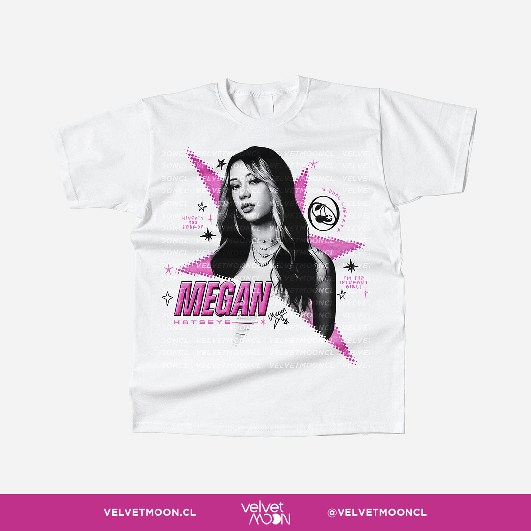 POLERA KATSEYE MEGAN PINK 1