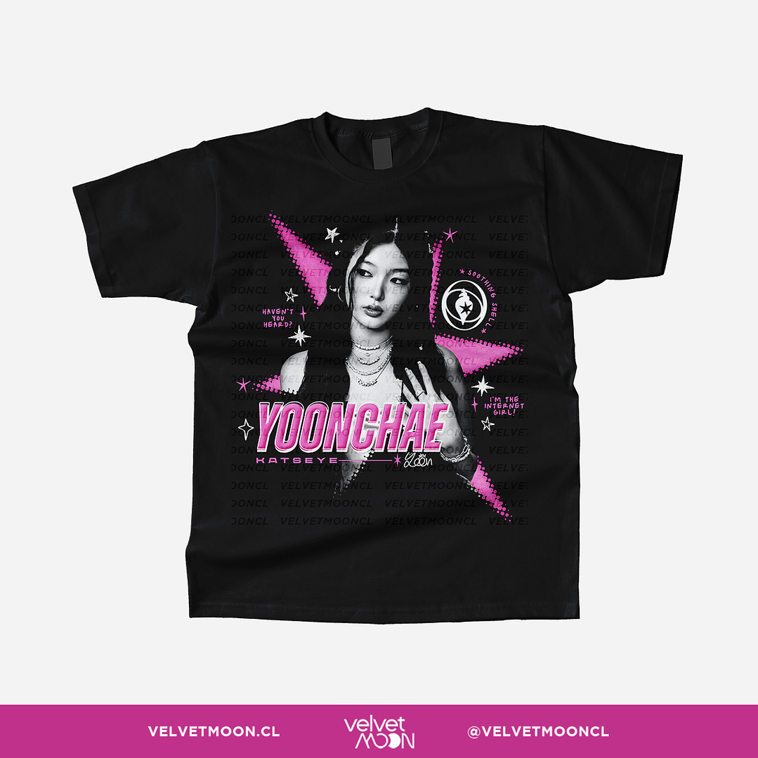 POLERA KATSEYE YOONCHAE PINK 2