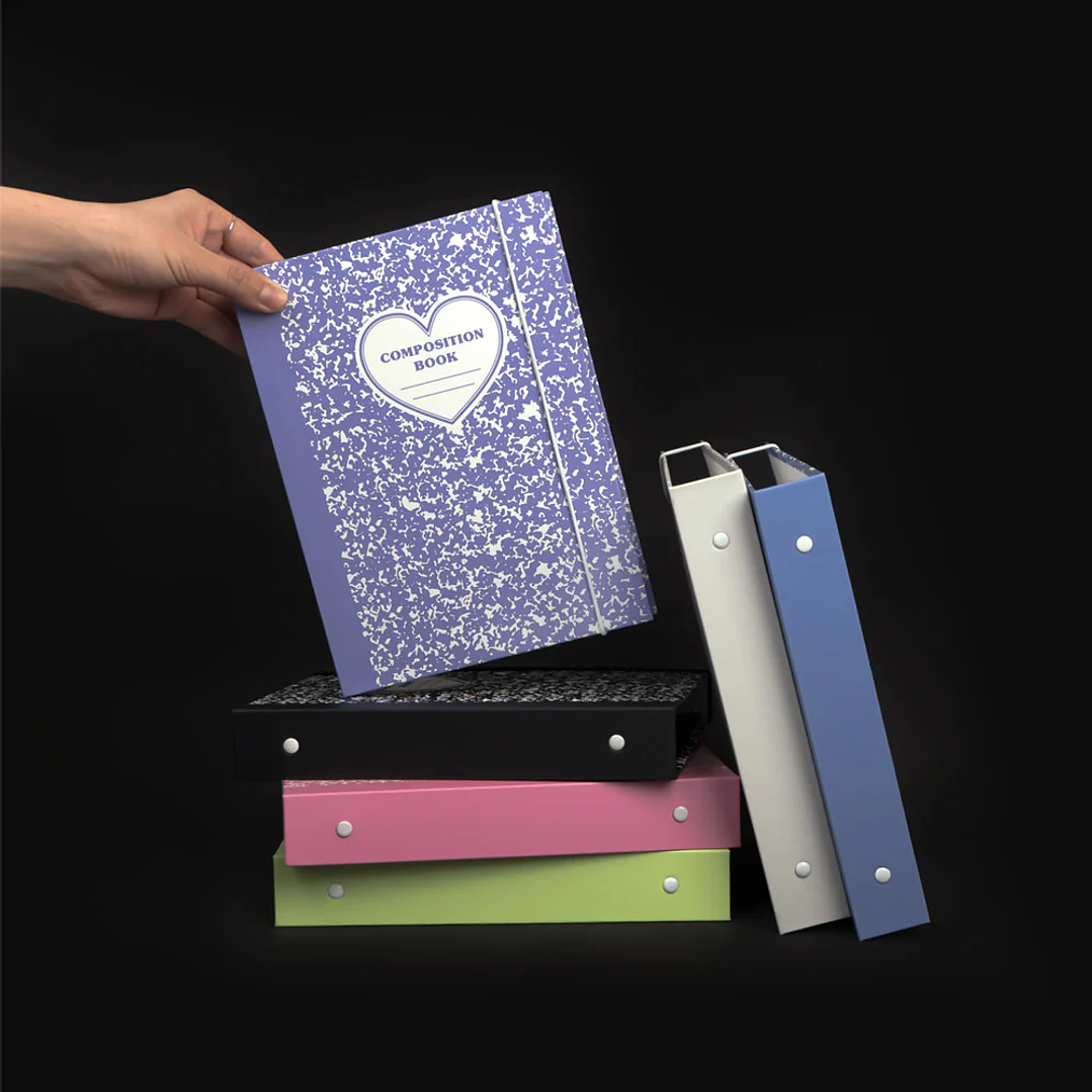 BINDER A5 25R COMPOSITION BOOK LUCALAB 2