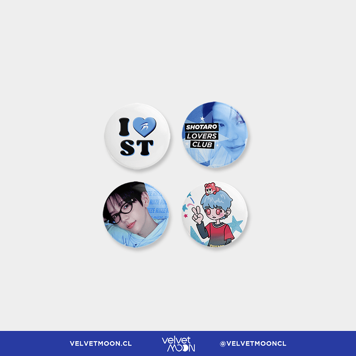 SET PINKS RIIZE SHOTARO BLUE 1