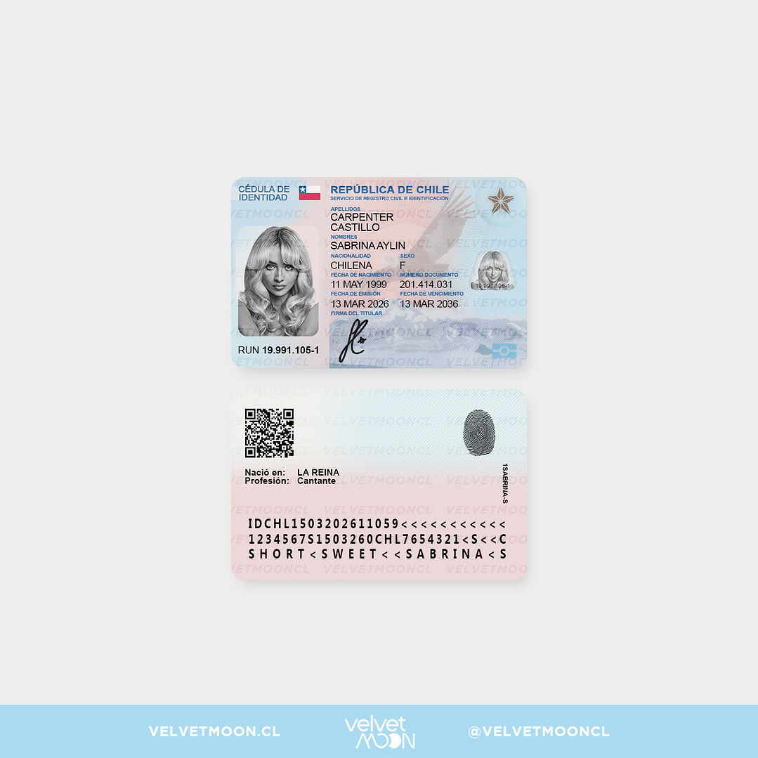 CARNET PVC SABRINA CARPENTER 1