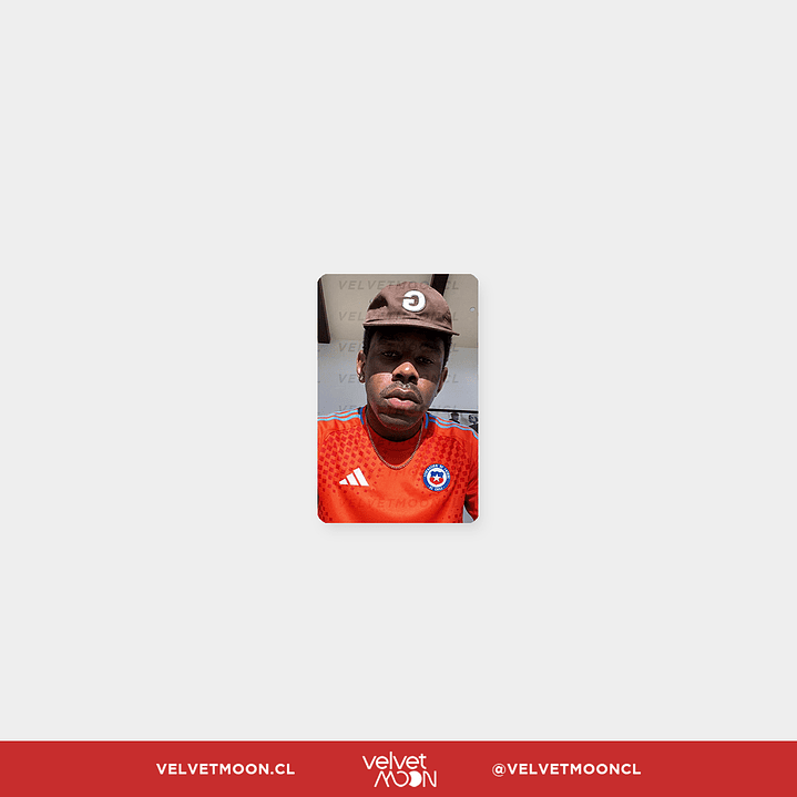 PHOTOCARD FANMADE TYLER THE CREATOR SELECCIÓN CHILENA 1