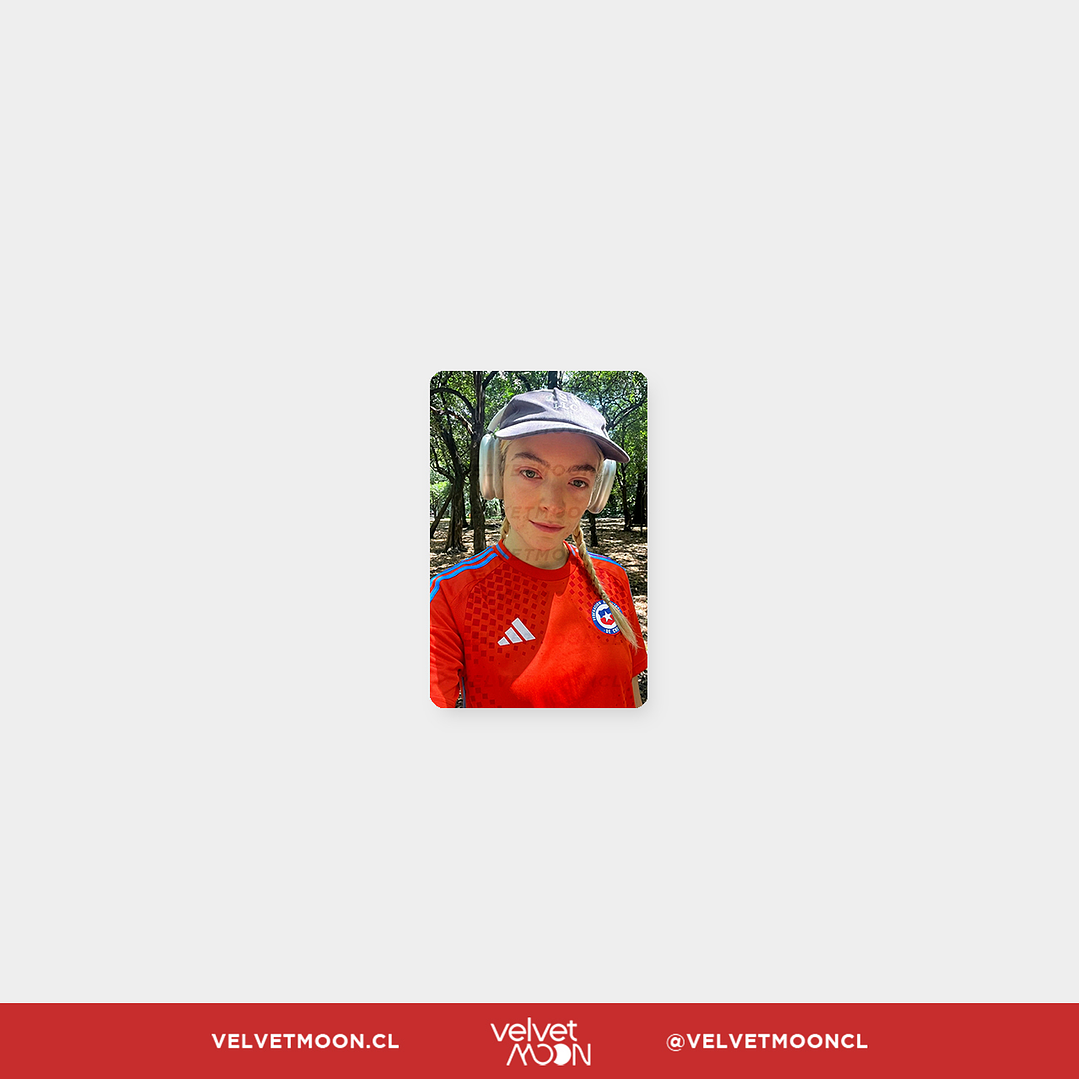 PHOTOCARD FANMADE LORDE SELECCIÓN CHILENA 1