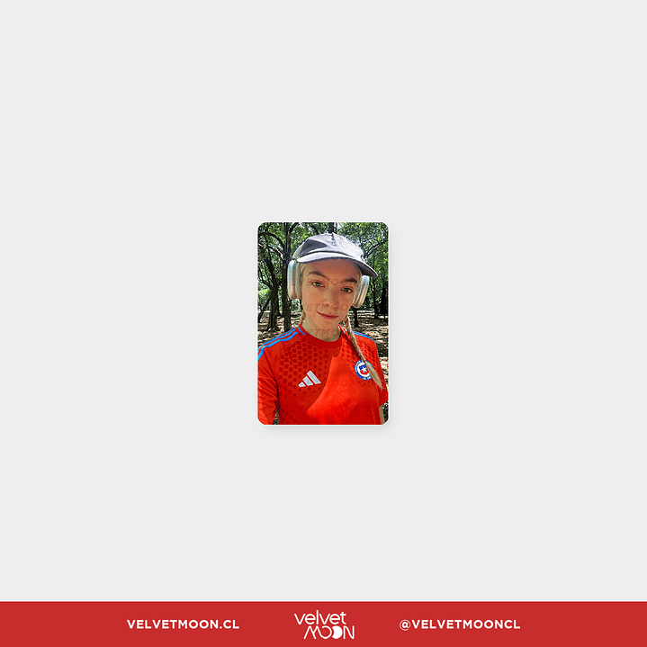 PHOTOCARD FANMADE LORDE SELECCIÓN CHILENA 1