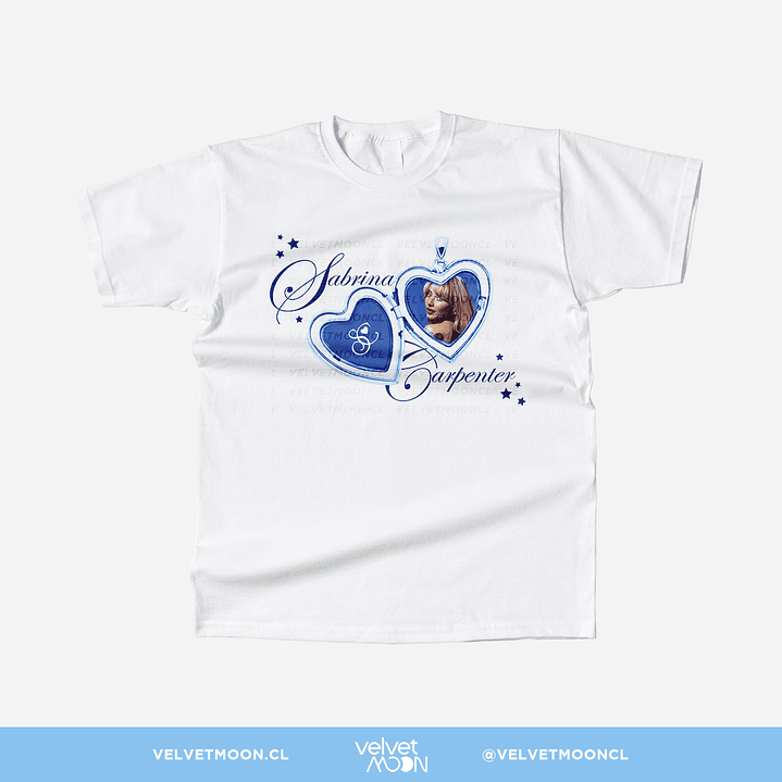 POLERA SABRINA CARPENTER HEART LOCKET 1