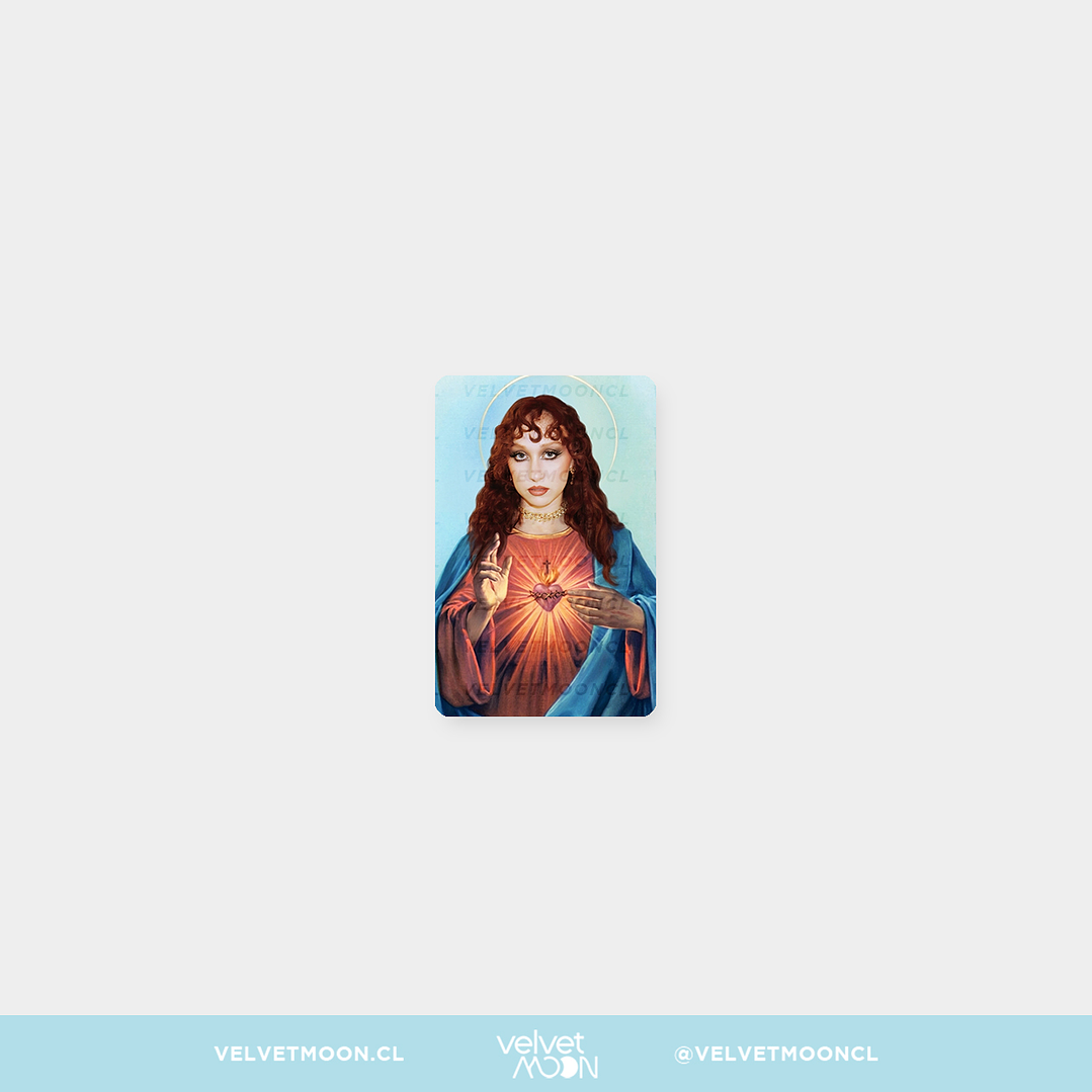 PHOTOCARD HOLOGRÁFICA SANTITO CHAPPELL ROAN 1