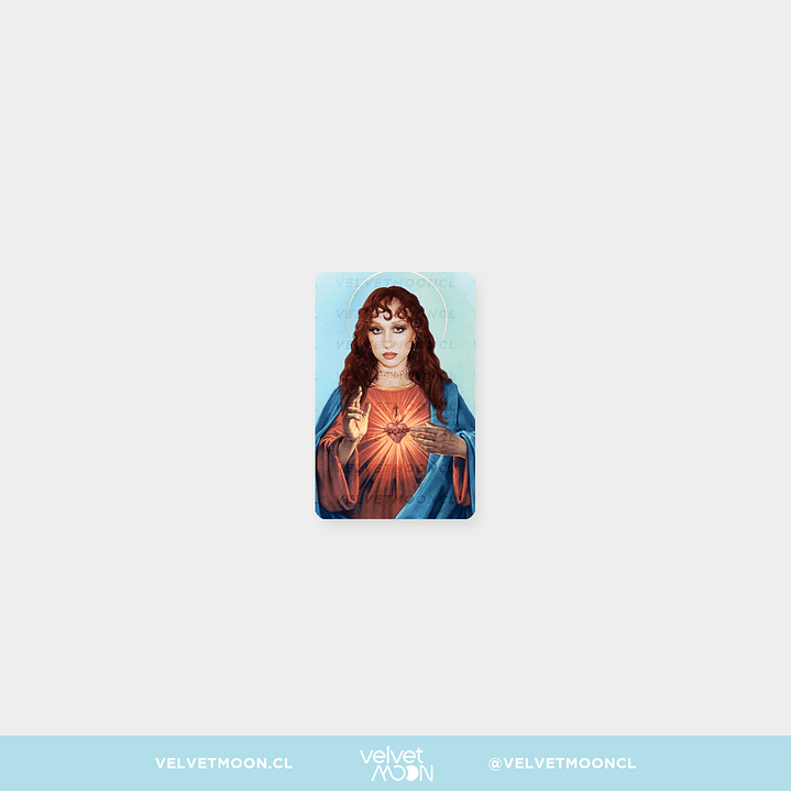 PHOTOCARD HOLOGRÁFICA SANTITO CHAPPELL ROAN 1