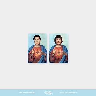 PHOTOCARD HOLOGRÁFICA SANTITO HEATED RIVALRY