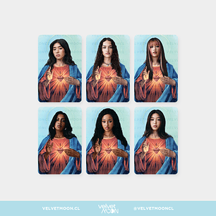 PHOTOCARD HOLOGRÁFICA SANTITO KATSEYE