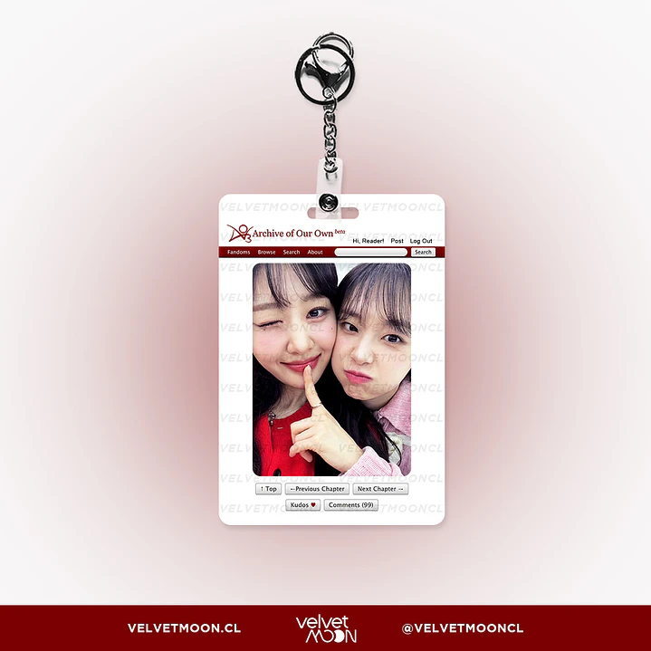 PHOTOCARD HOLDER AO3 FANFICTION 1